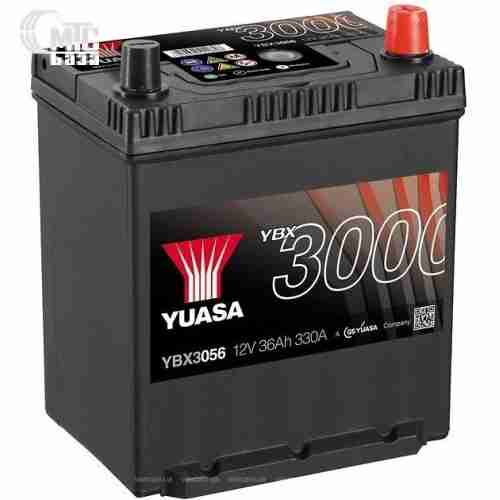 Аккумулятор  Yuasa SMF Battery Japan  [YBX3056] 6СТ-36 Ач R EN330 А 187x137x225 мм